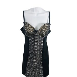 ✨🖤 Marilyn Monroe Lace Chemise – Stretchy | Size L